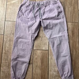 Lavender Jogger Pants